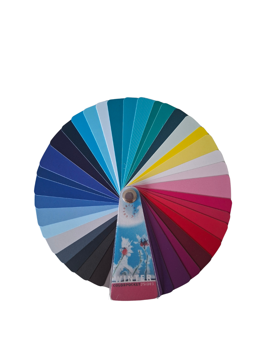 Kleurwaaier wintertype + nuances