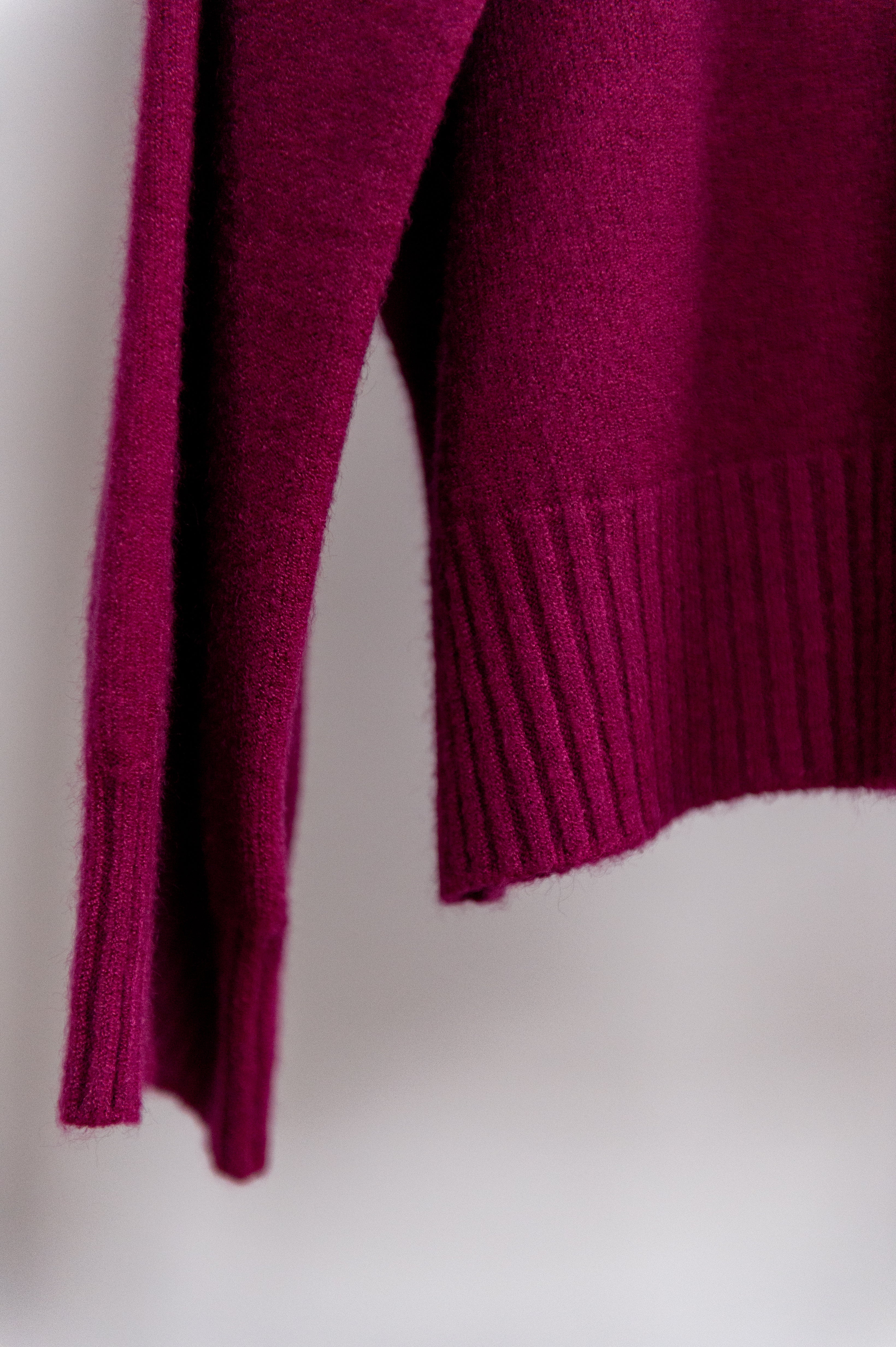 Winter: Trui fuchsia one size