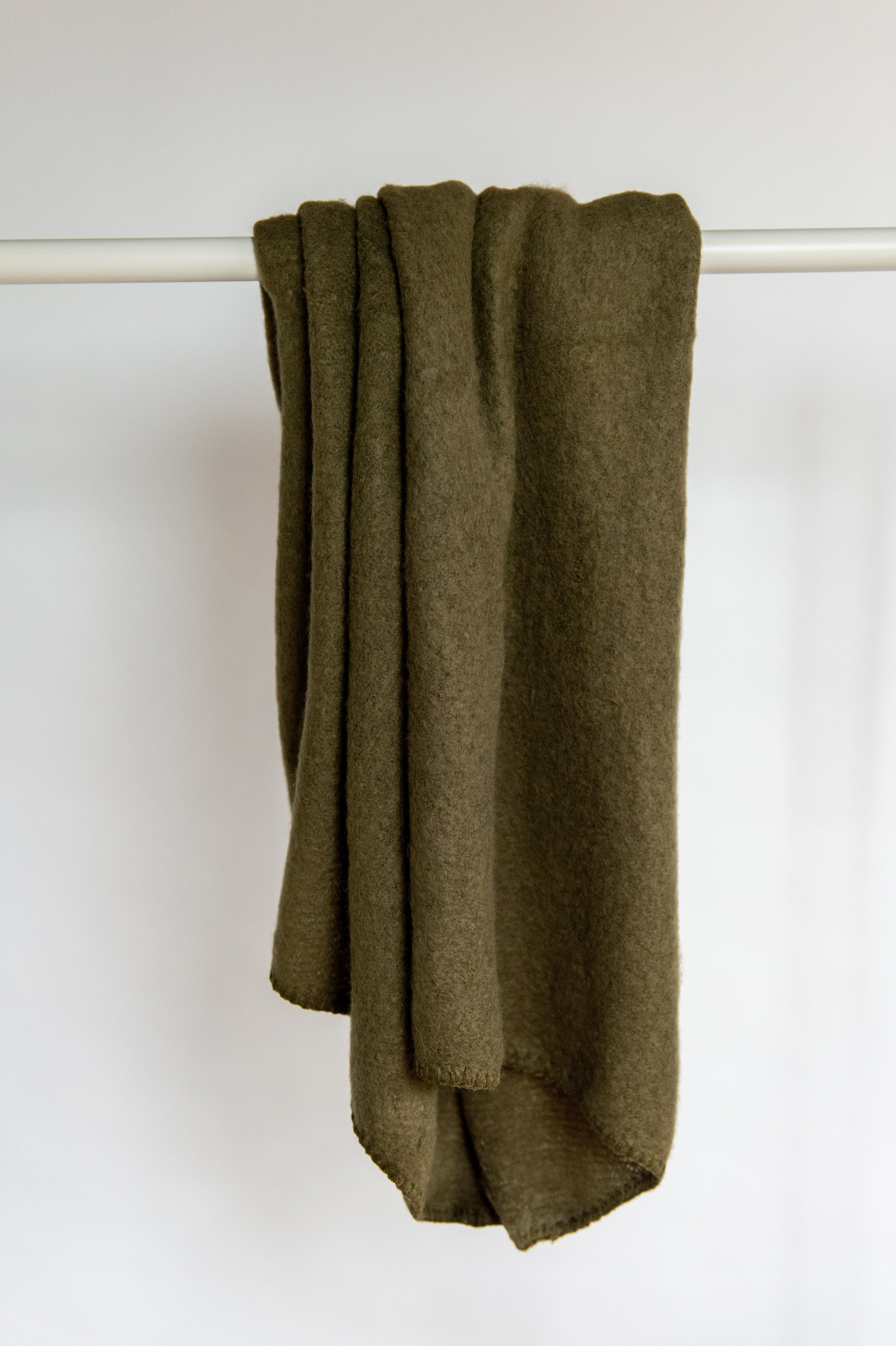 Herfst: Olijf groene sjaal