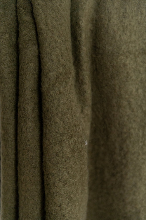 Herfst: Olijf groene sjaal