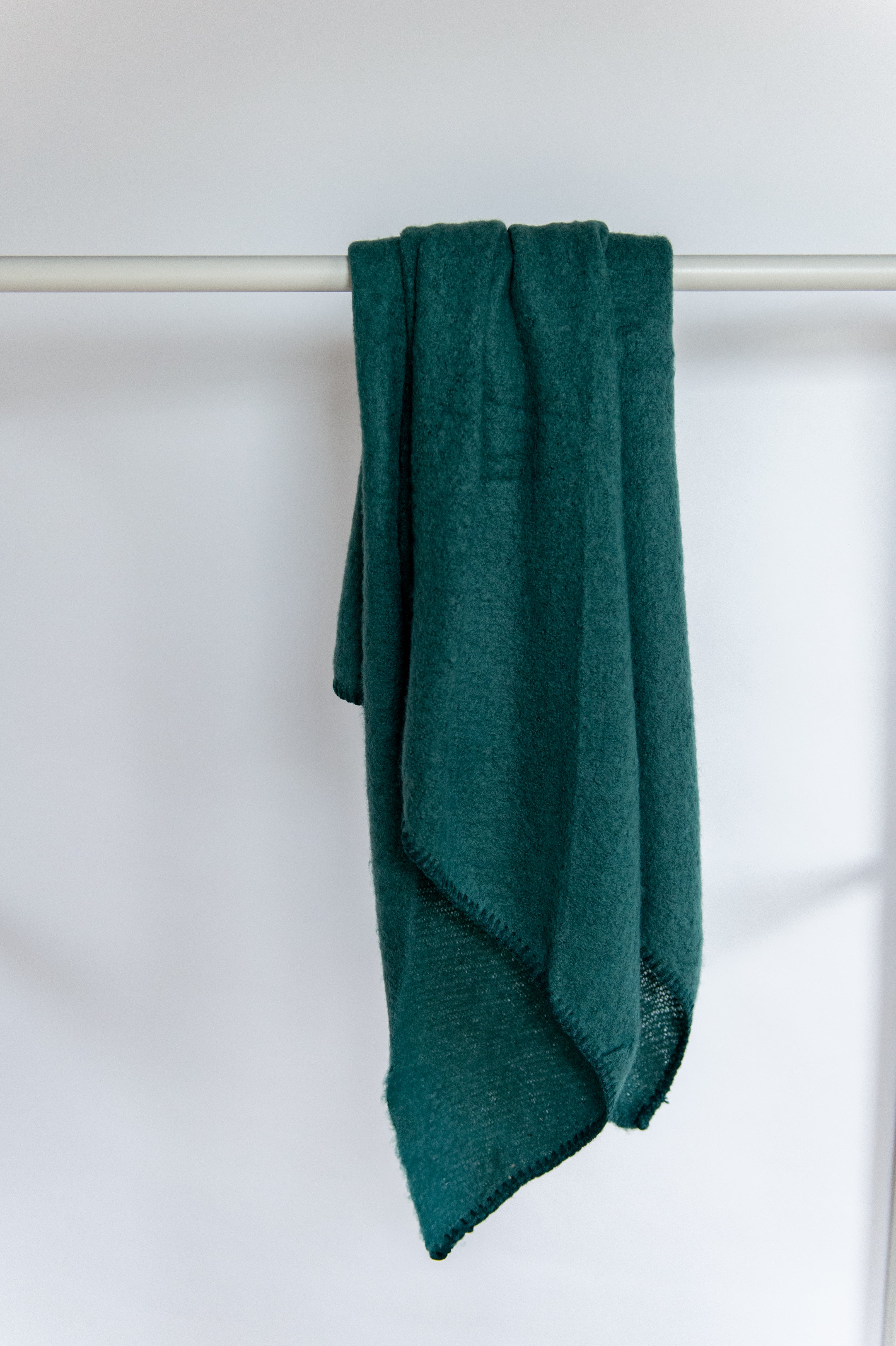 Winter: Sjaal blauwgroen