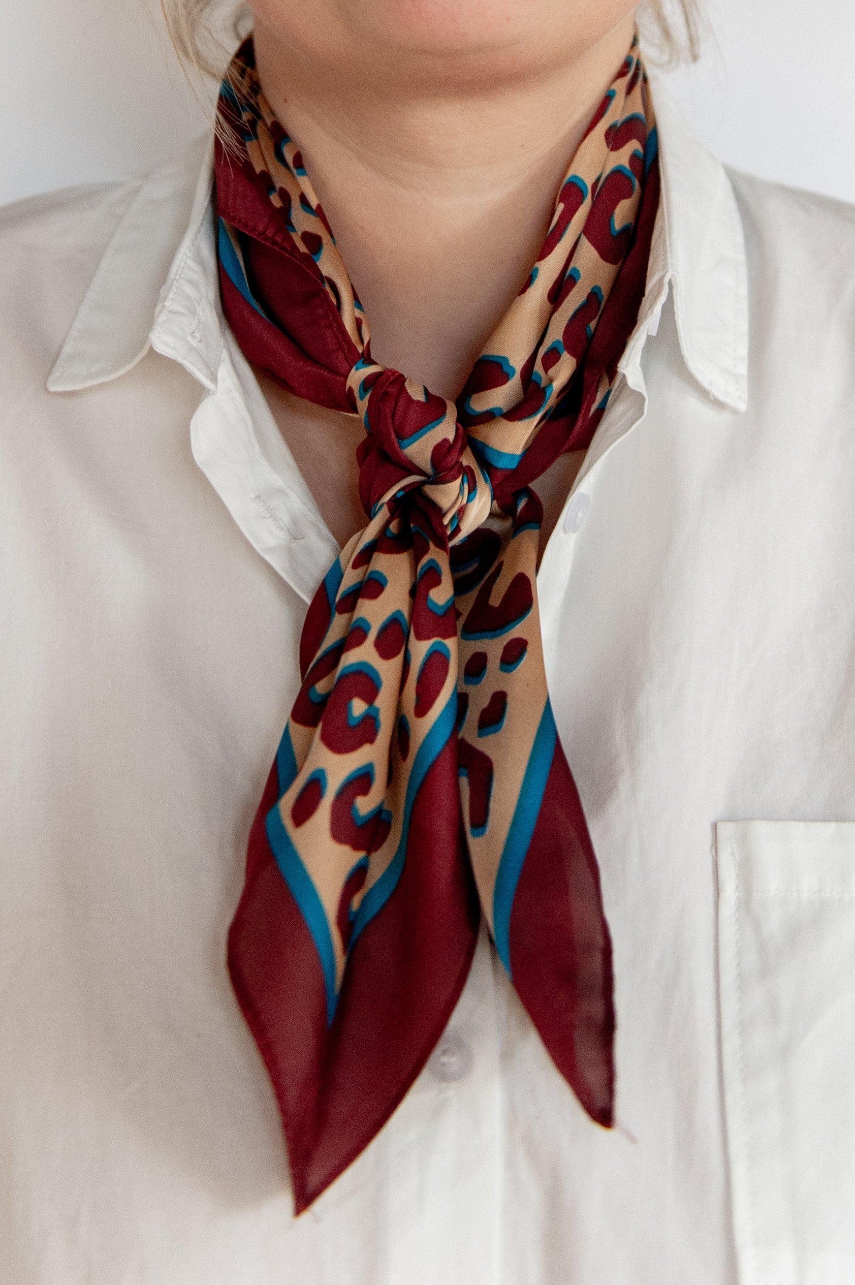 Winter: sjaaltje klein