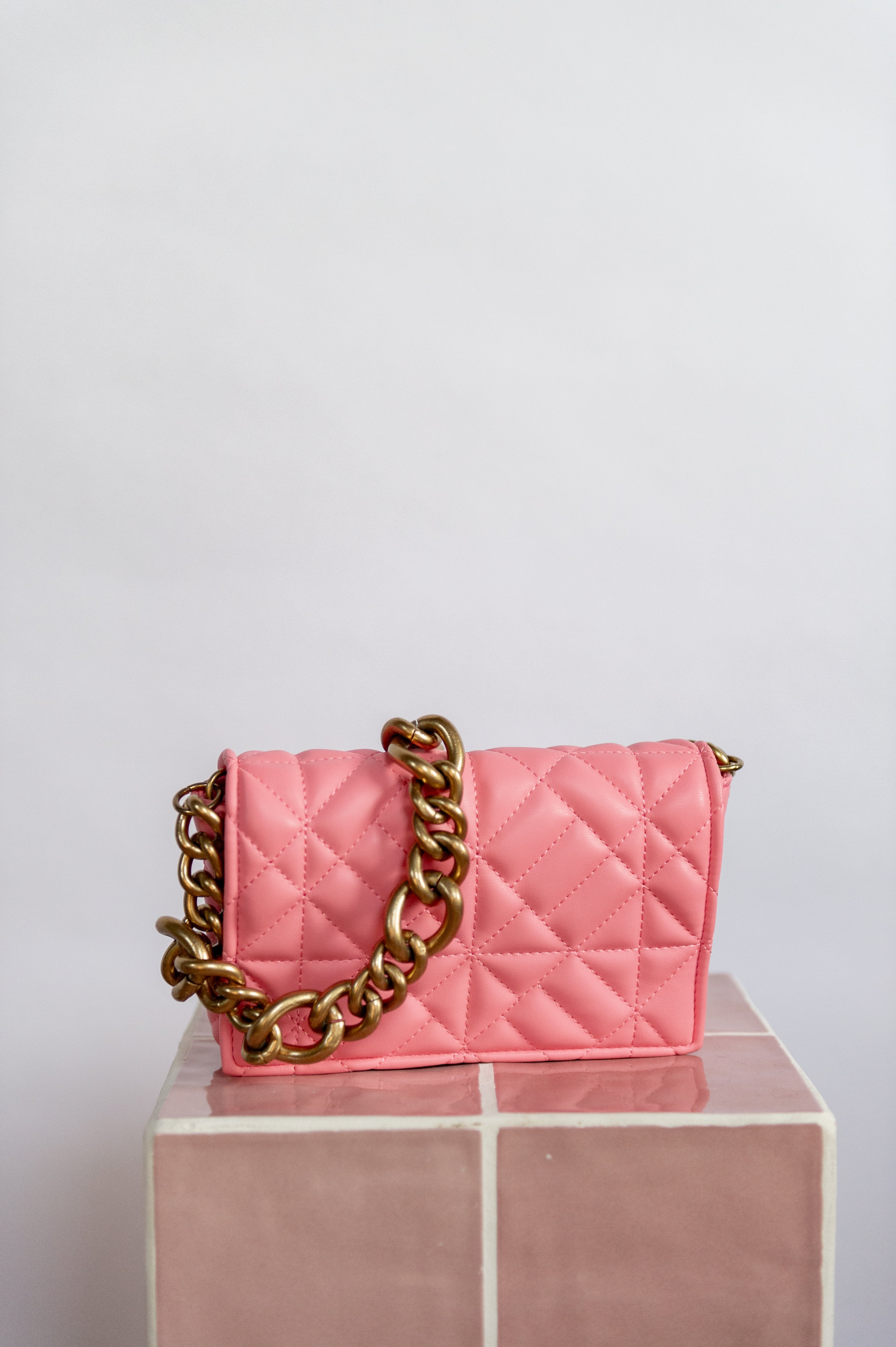 Lente: Pre loved - Tasje licht roze