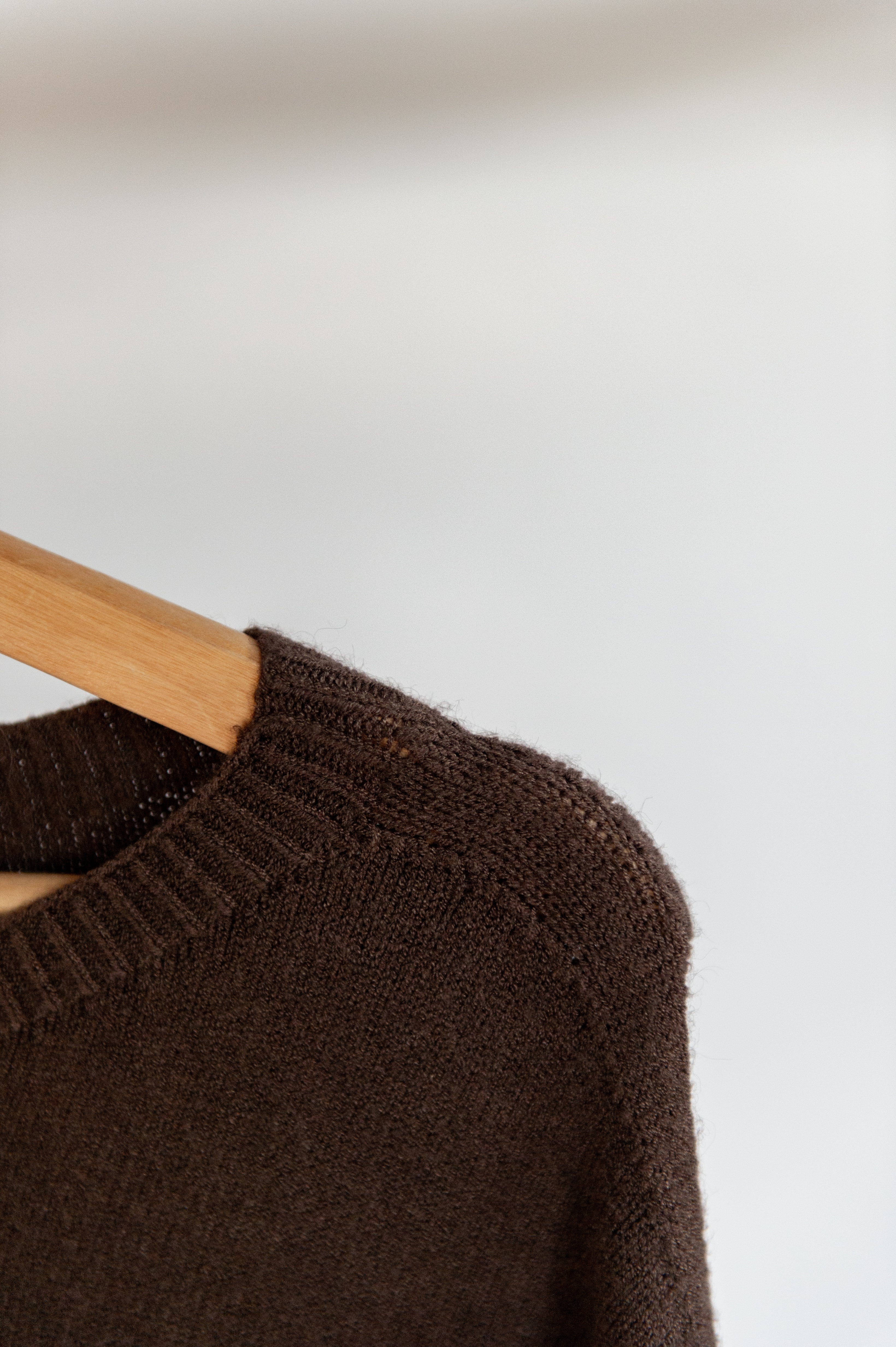 Herfst: Trui Bruin one size