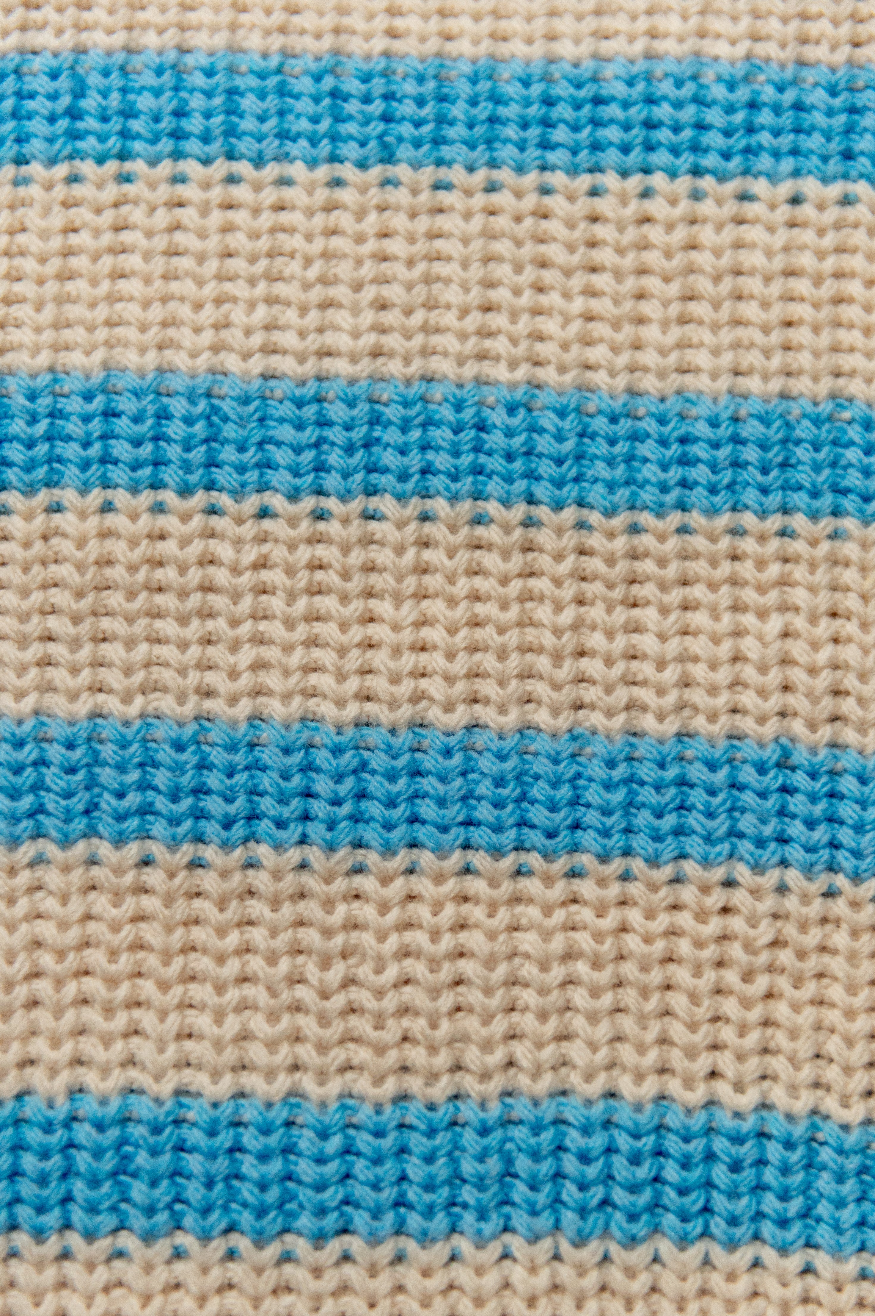 Lente: Oversized trui gestreept one size