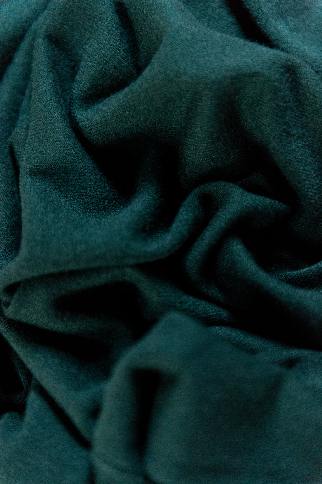 Winter/ Dunne trui diepgroen one size