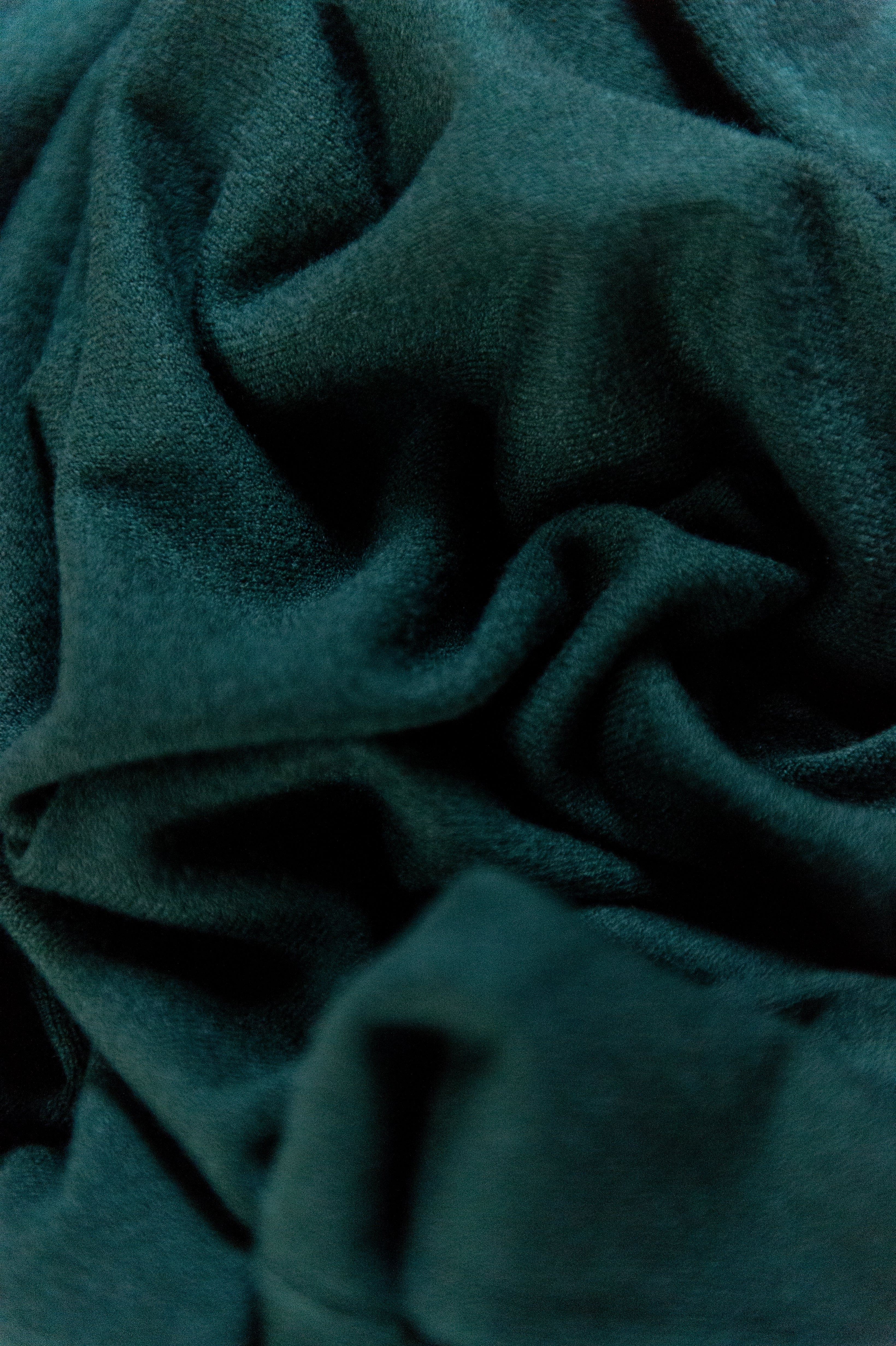 Winter/ Dunne trui diepgroen one size