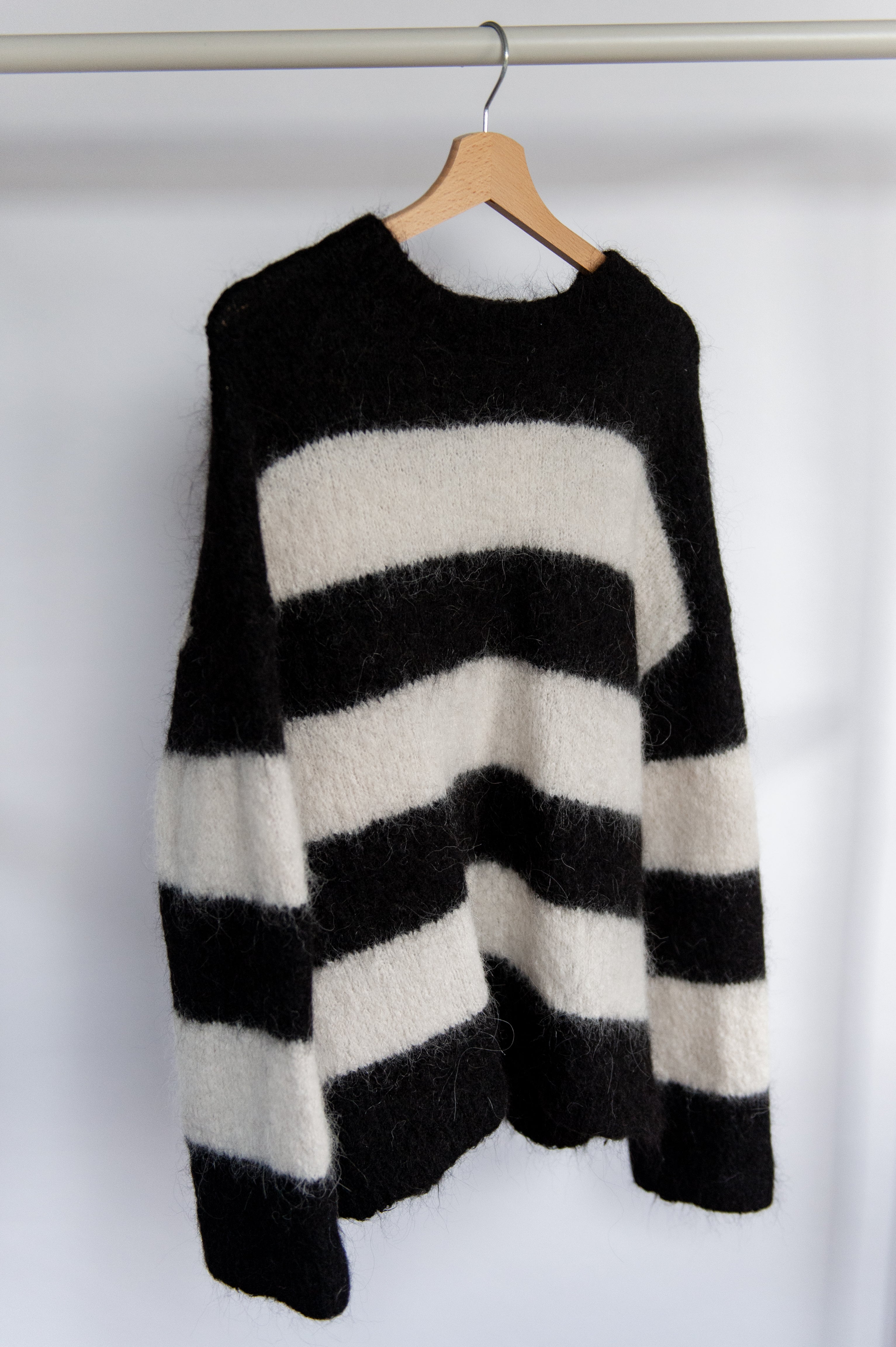 Winter: Trui gestreept Selected Femme maat S